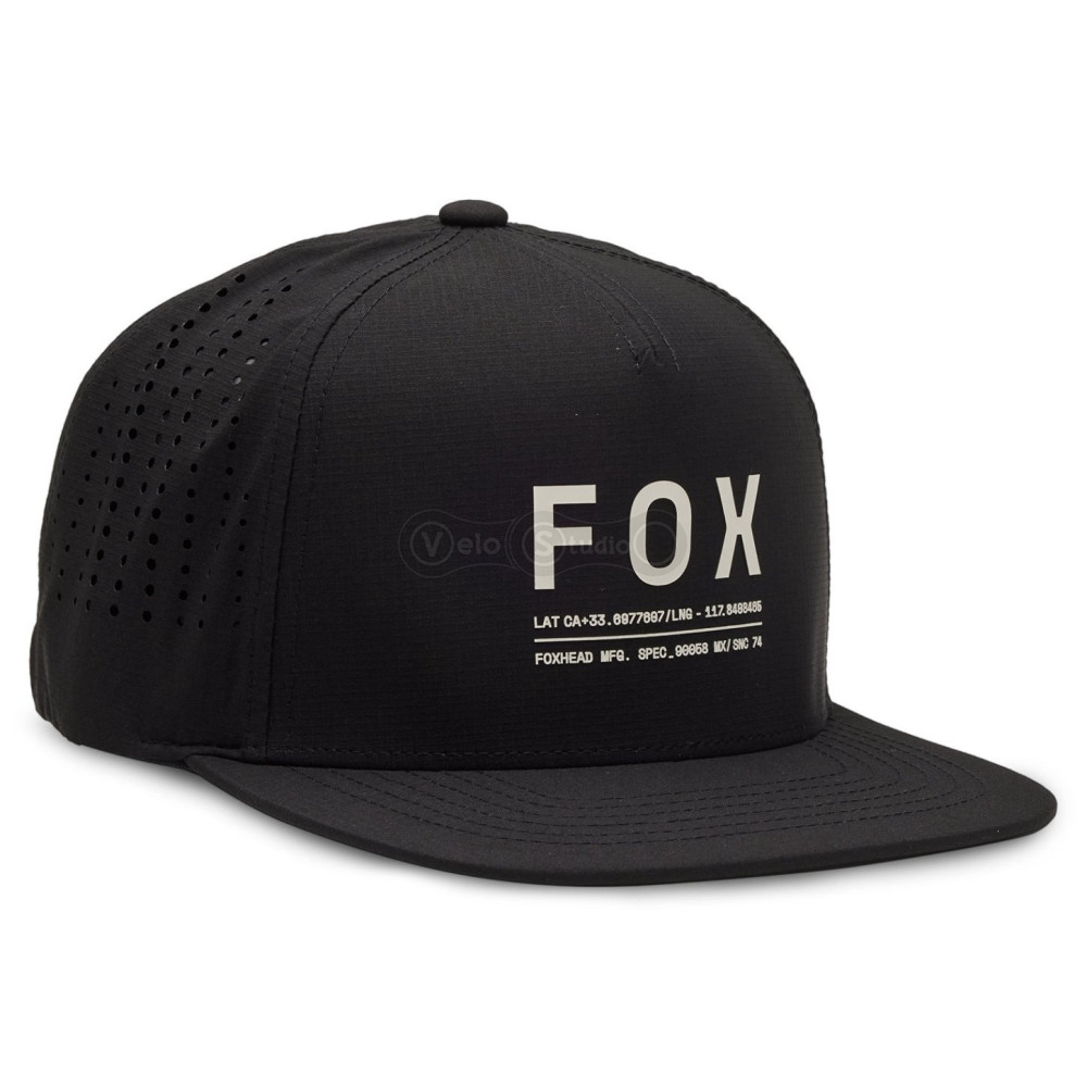 Кепка FOX NON STOP TECH SNAPBACK HAT [Black], One Size