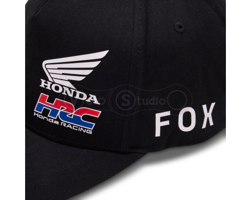 Кепка FOX HONDA FLEXFIT HAT [Black], S/M