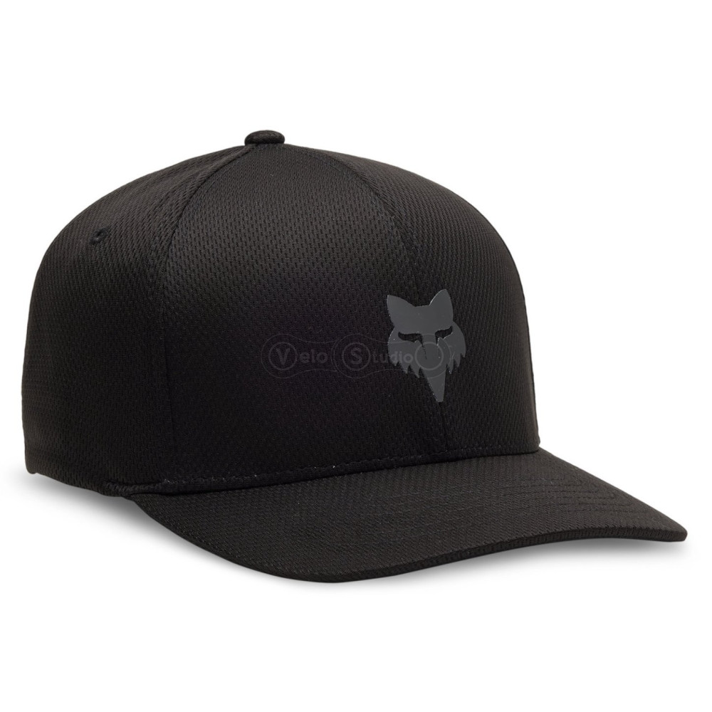 Кепка FOX HEAD TECH FLEXFIT HAT [Black], S/M