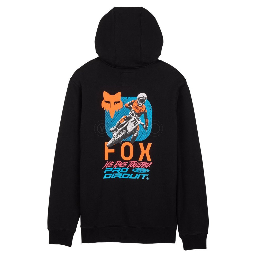 Толстовка FOX X PRO CIRCUIT Hoodie [Black], M