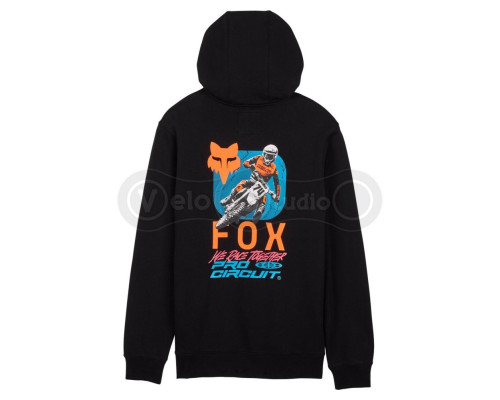 Толстовка FOX X PRO CIRCUIT Hoodie [Black], M