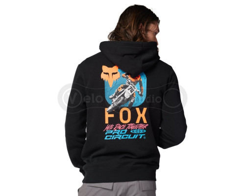 Толстовка FOX X PRO CIRCUIT Hoodie [Black], M