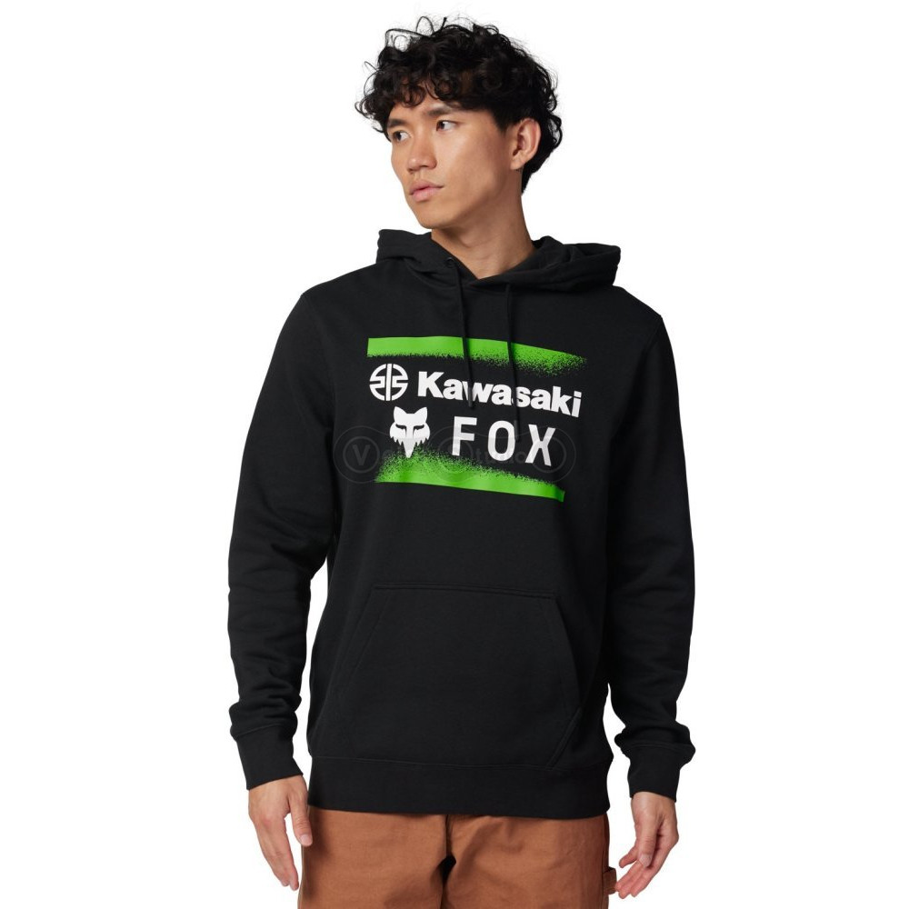Толстовка FOX X KAWI Hoodie [Black1], M