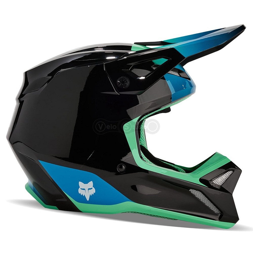 Детский мотошлем FOX YTH V1 Mips BALLAST HELMET [Black], YS
