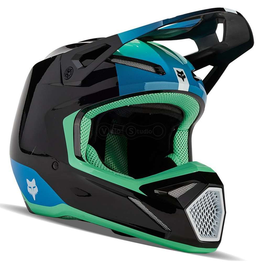 Детский мотошлем FOX YTH V1 Mips BALLAST HELMET [Black], YS