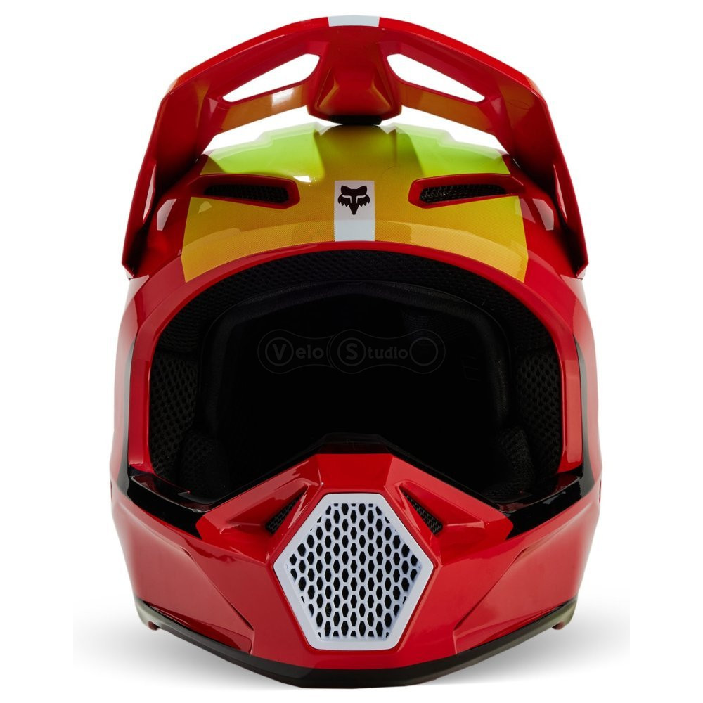 Детский мотошлем FOX YTH V1 Mips BALLAST HELMET [Flo Red], YL