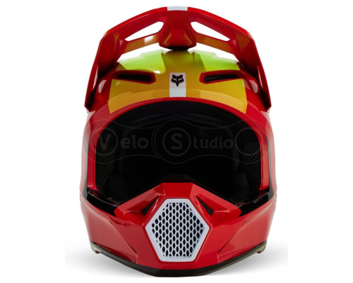 Детский мотошлем FOX YTH V1 Mips BALLAST HELMET [Flo Red], YS
