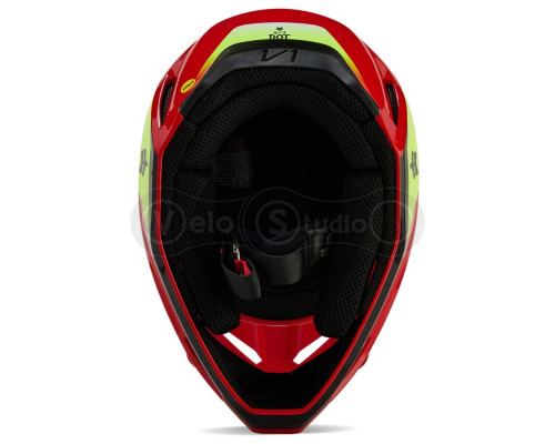 Детский мотошлем FOX YTH V1 Mips BALLAST HELMET [Flo Red], YS