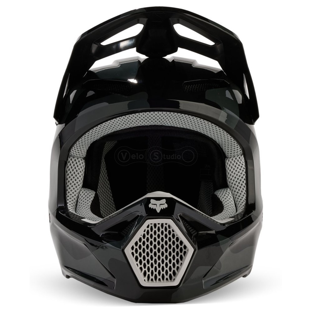 Детский мотошлем FOX YTH V1 Mips BNKR HELMET [Black], YL