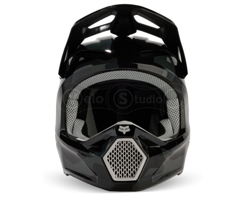 Детский мотошлем FOX YTH V1 Mips BNKR HELMET [Black], YL