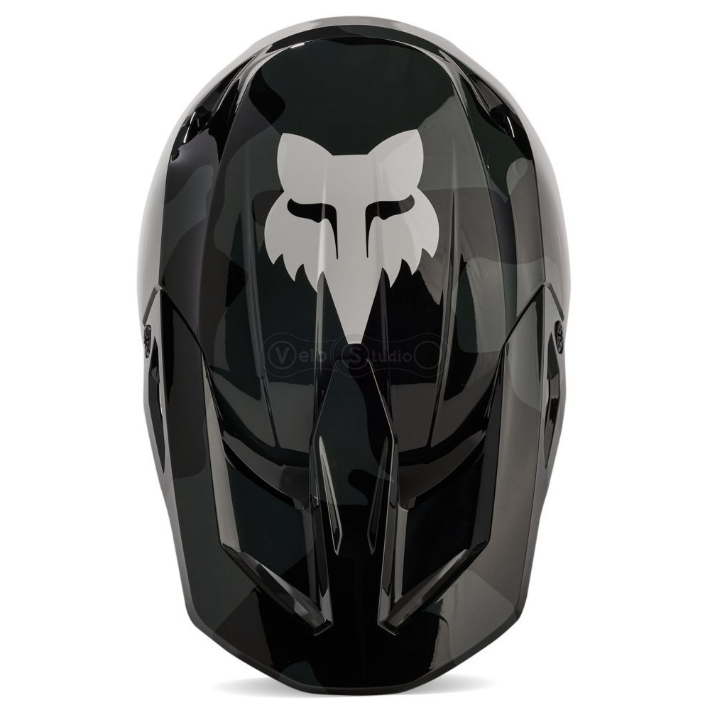 Детский мотошлем FOX YTH V1 Mips BNKR HELMET [Black], YL