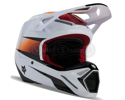 Мотошлем FOX V1 FLORA HELMET [White], M