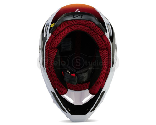 Мотошлем FOX V1 FLORA HELMET [White], M