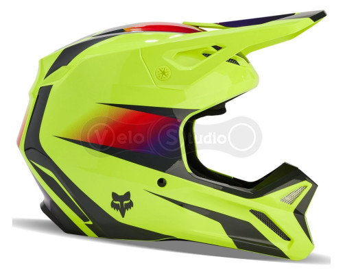 Мото шолом FOX V1 FLORA HELMET [Yellow], M