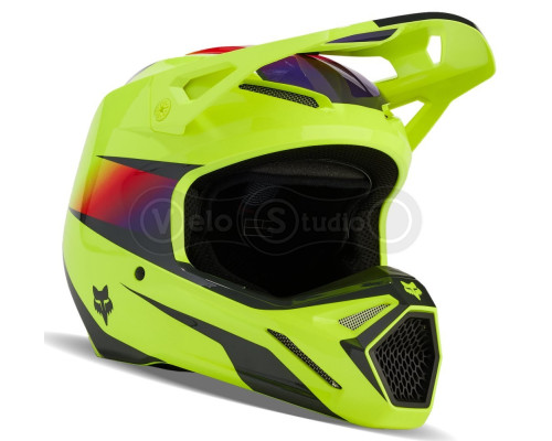 Мото шолом FOX V1 FLORA HELMET [Yellow], M
