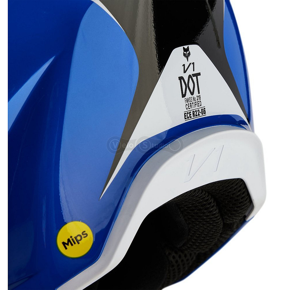 Шлем FOX V1 NITRO HELMET [Blue], L (59-60 см)