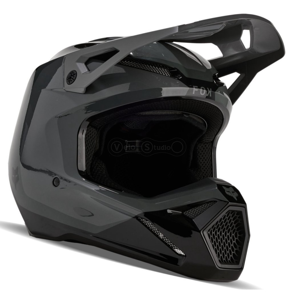 Детский мотошлем FOX YTH V1 Mips NITRO HELMET [Dark Shadow], YS