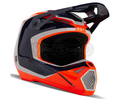 Детский мотошлем FOX YTH V1 Mips NITRO HELMET [Flo Orange], YS