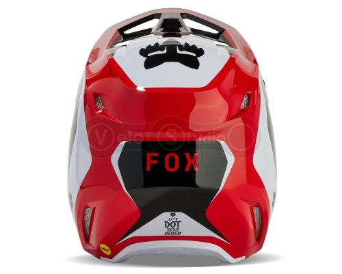 Шлем FOX V1 NITRO HELMET [Flo Red], L (59-60 см)