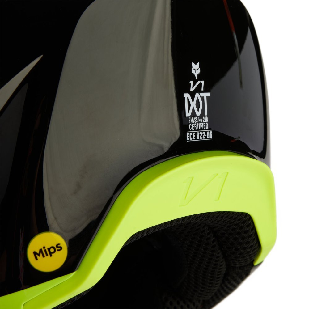 Шлем FOX V1 STREAK HELMET [Black], M