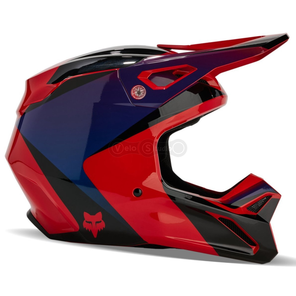 Мотошлем FOX V1 STREAK HELMET [Flo Red], M
