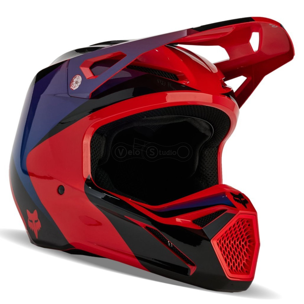 Мотошлем FOX V1 STREAK HELMET [Flo Red], M