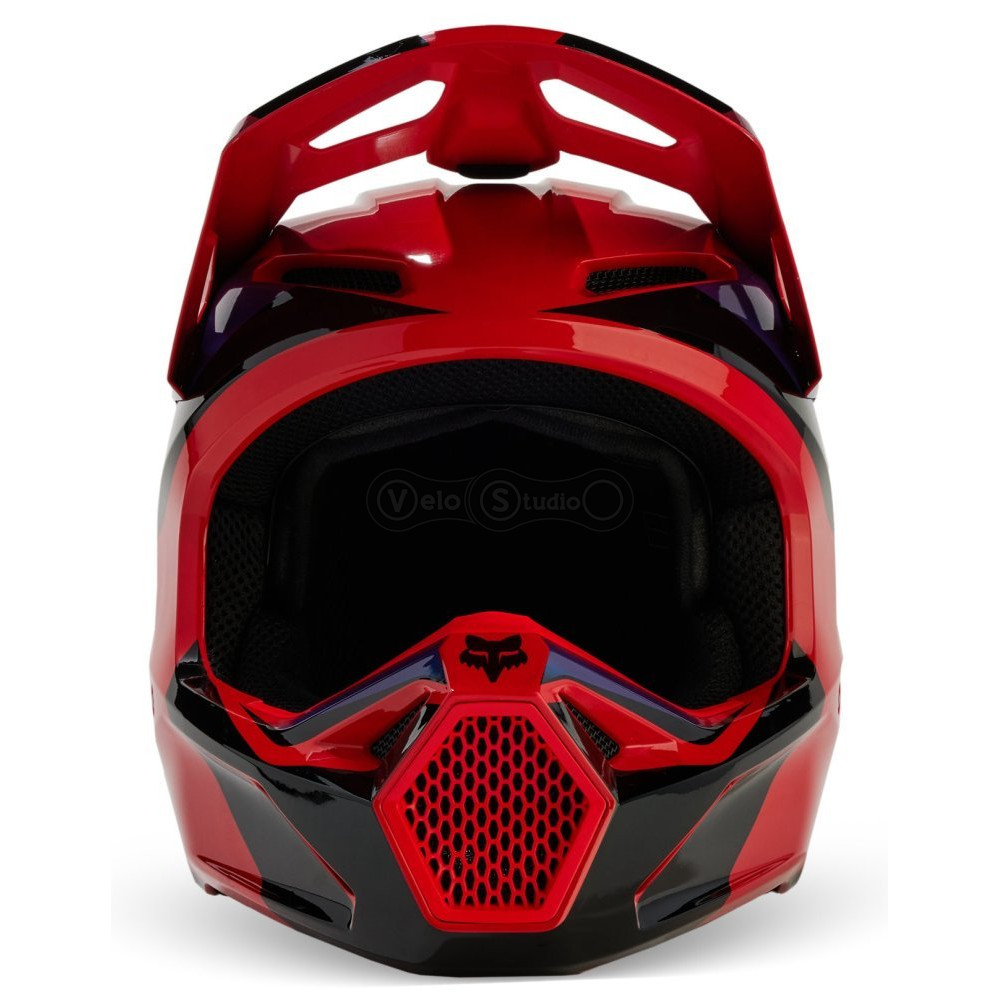 Мотошлем FOX V1 STREAK HELMET [Flo Red], M