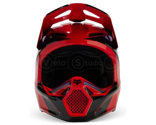 Мотошолом FOX V1 STREAK HELMET [Flo Red], M