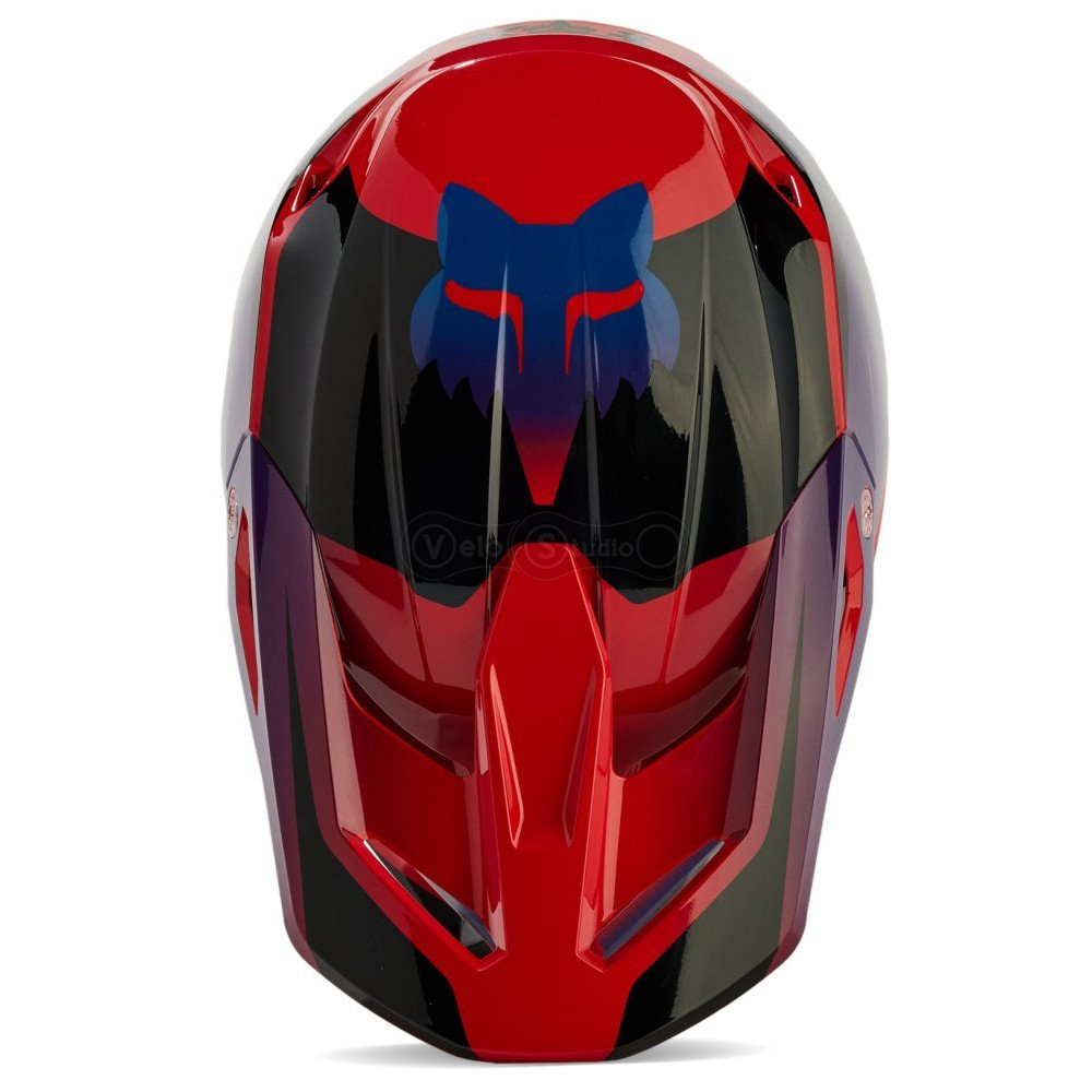 Мотошлем FOX V1 STREAK HELMET [Flo Red], M