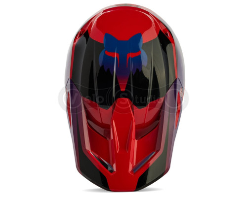 Мотошолом FOX V1 STREAK HELMET [Flo Red], M