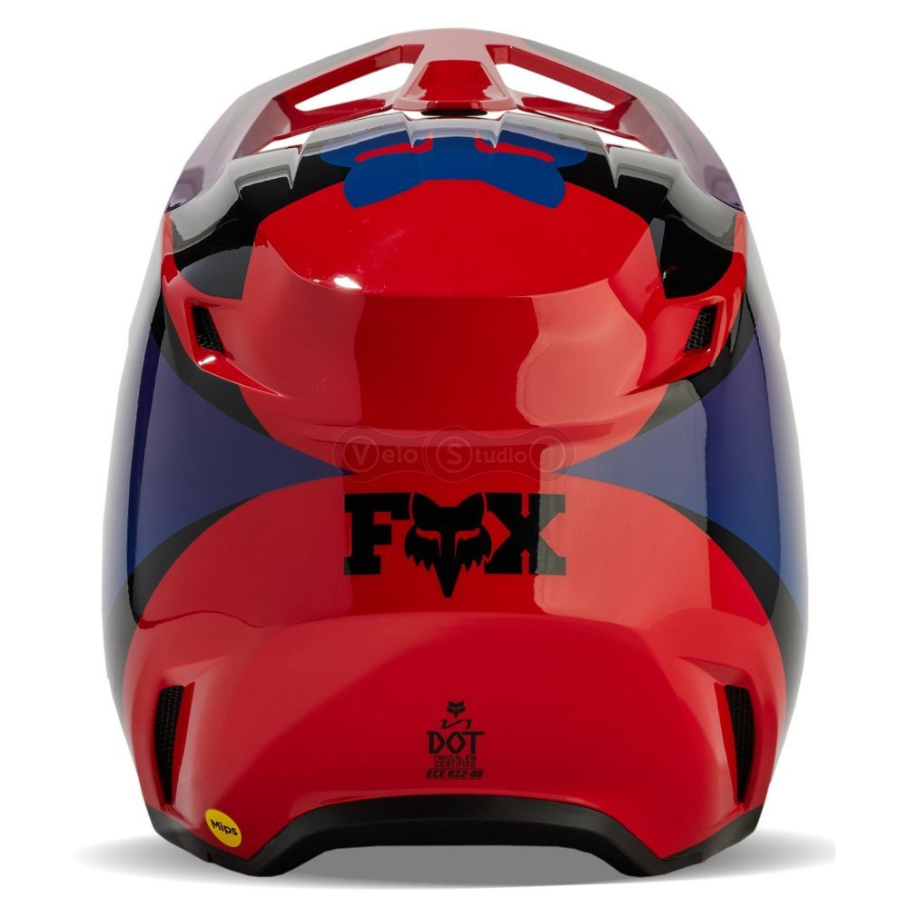 Мотошлем FOX V1 STREAK HELMET [Flo Red], M