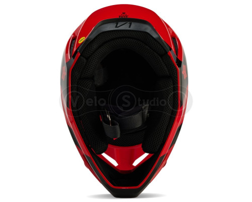 Мотошолом FOX V1 STREAK HELMET [Flo Red], M