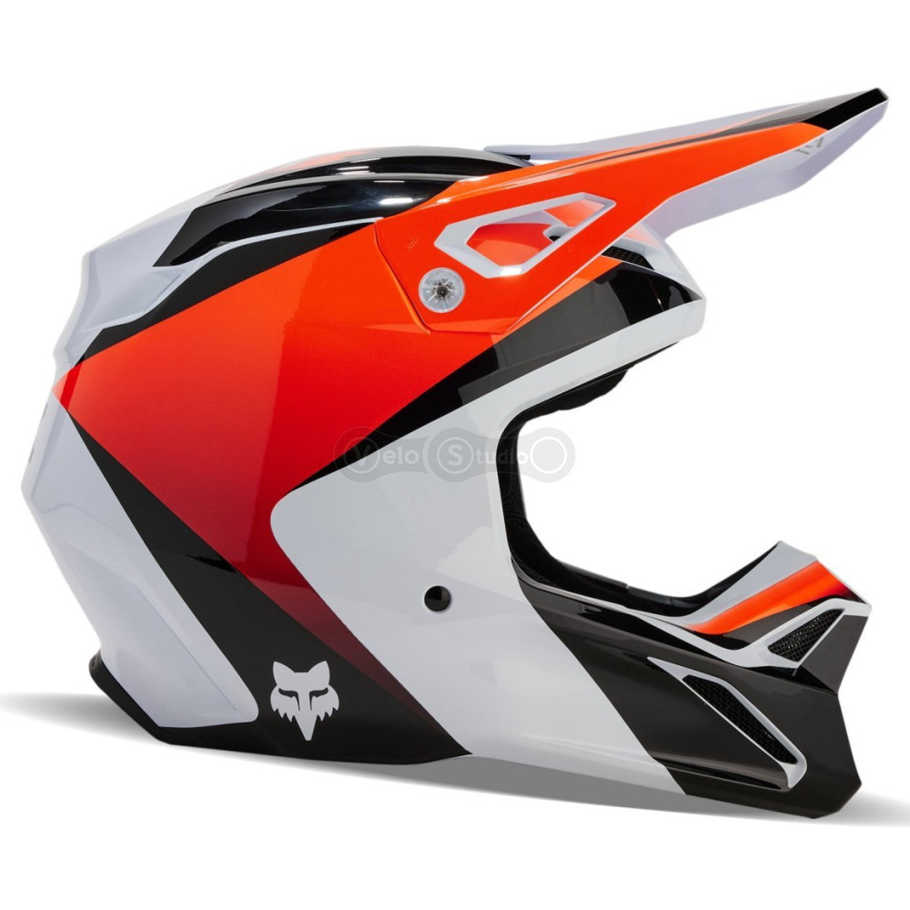 Мото шлем FOX V1 STREAK HELMET [White], M