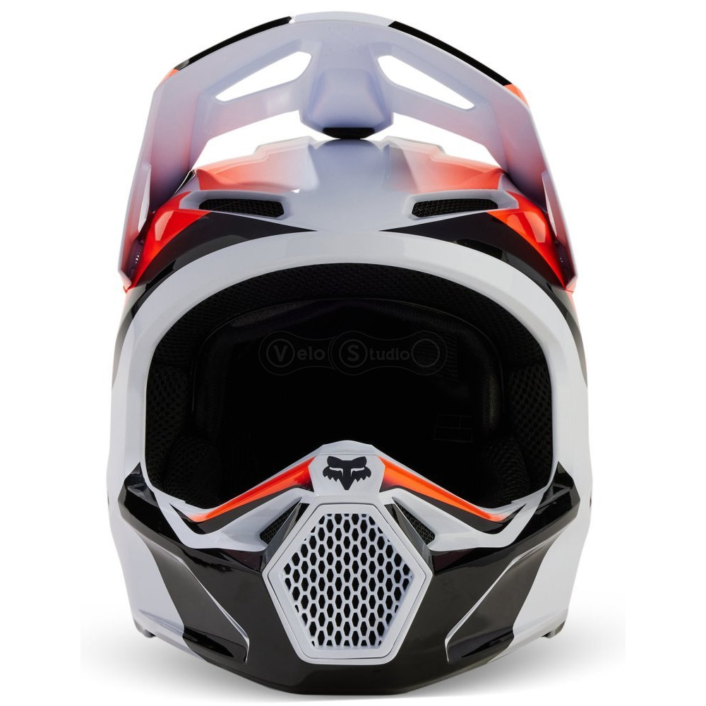 Мото шлем FOX V1 STREAK HELMET [White], M