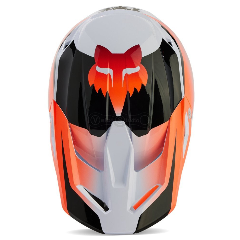 Мото шлем FOX V1 STREAK HELMET [White], M