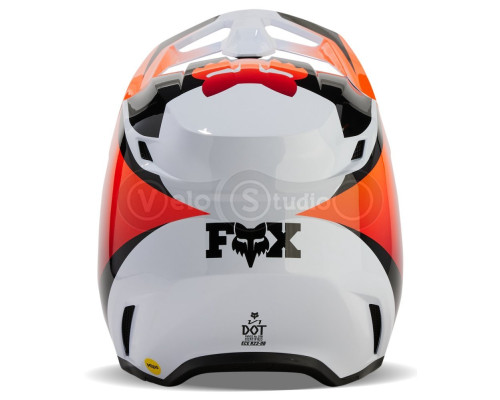 Мото шлем FOX V1 STREAK HELMET [White], M