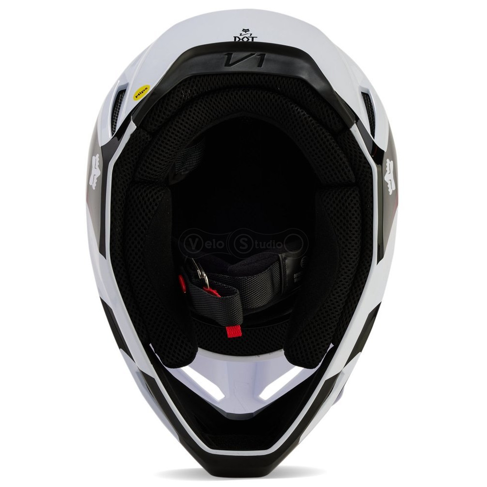 Мото шлем FOX V1 STREAK HELMET [White], M