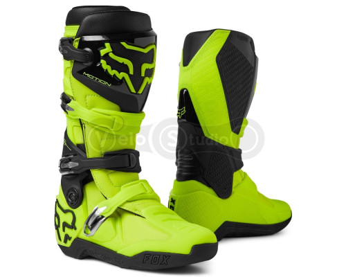 Мотоботи FOX MOTION BOOT [Flo Yellow], US12
