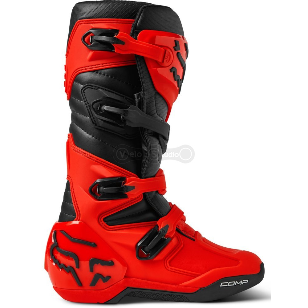 Мотоботы FOX COMP BOOT [Flo Red], US10.5