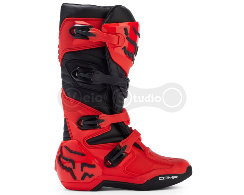 Дитячі мотоботи FOX Comp Youth Boot [Flo Red], US4