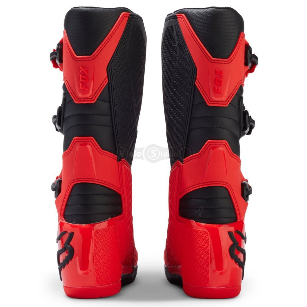 Детские мотоботы FOX Comp Youth Boot [Flo Red], US4