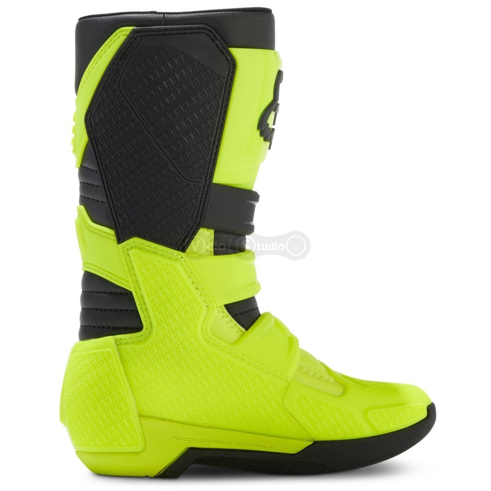 Детские мотоботы FOX Comp Youth Boot [Flo Yellow], US2