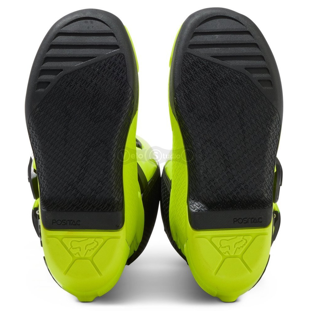 Детские мотоботы FOX Comp Youth Boot [Flo Yellow], US2