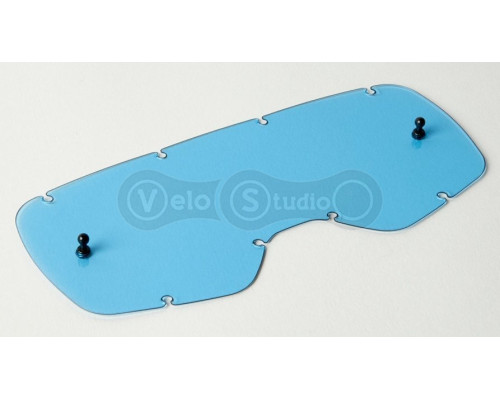 Дитяча лінза для маски FOX Y-AIRSPACE Lens [Blue], Blue Lens