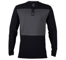 Джерси FOX DEFEND JERSEY Long [Black/Gray], XXL