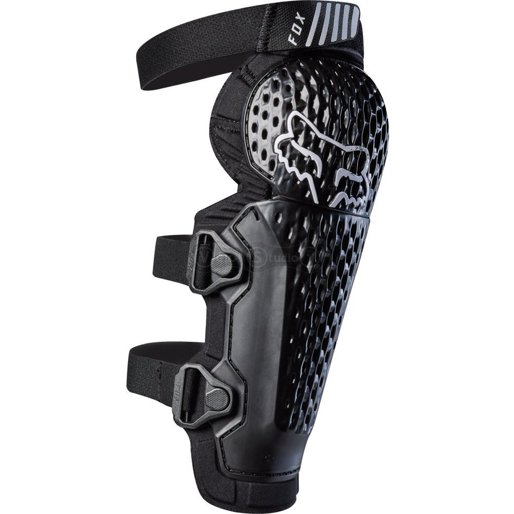 Детские наколенники FOX Youth Titan Race Knee Guard [Black], One Size (6-14 лет)