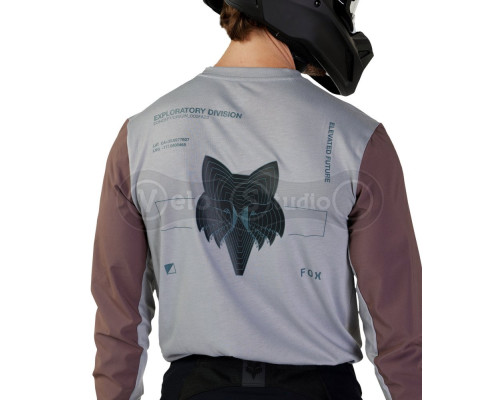 Джерсі FOX RANGER JERSEY Long [Steel Gray], L