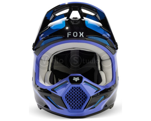 Мотошолом FOX V3 MAGNETIC HELMET [Black], M
