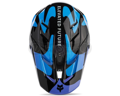 Мотошолом FOX V3 MAGNETIC HELMET [Black], M