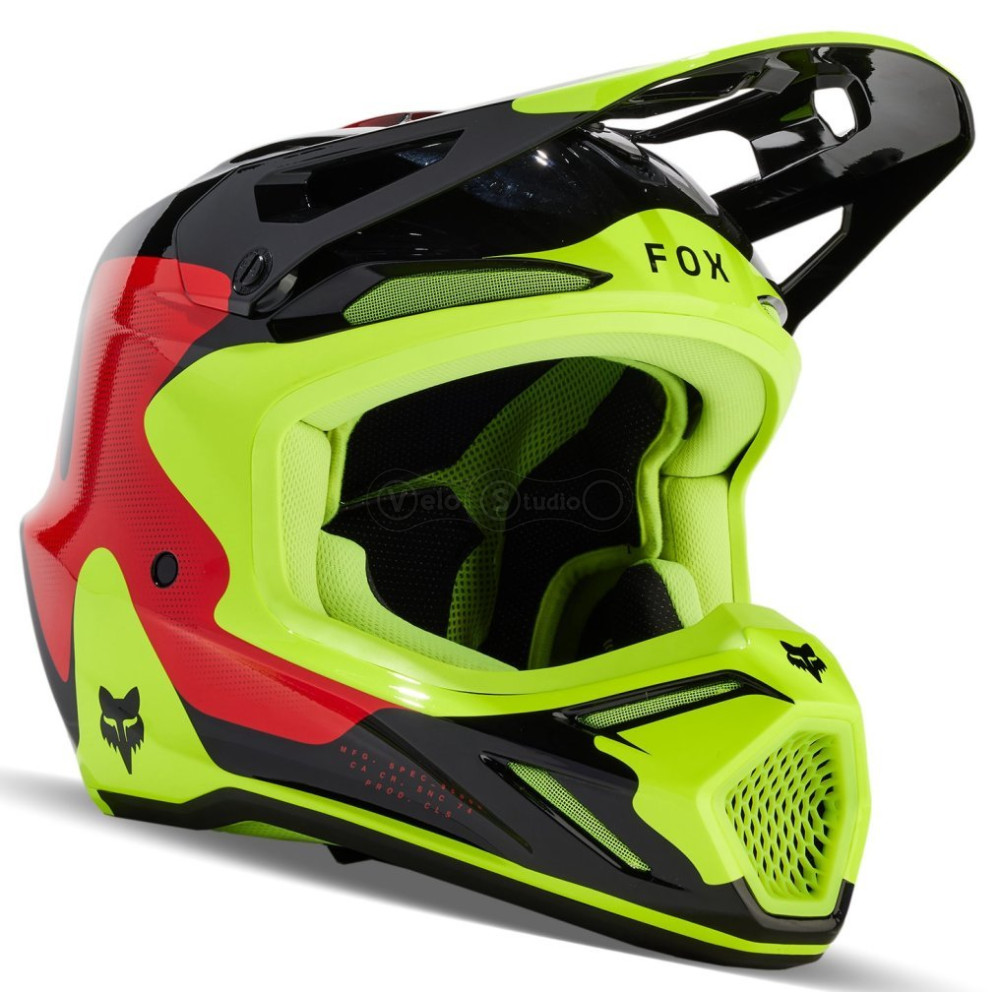 Мотошлем FOX V3 REVISE HELMET [Red], M